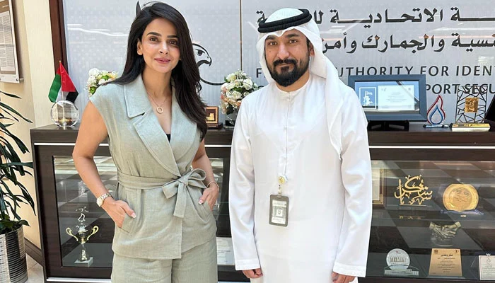 Famous Pakistani Actress Saba Qamar Receives UAE Golden Visa