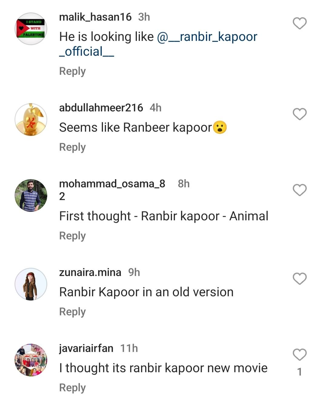 looking-ranbir